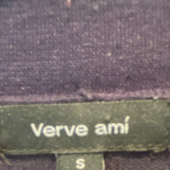 Verve Ami Women’s Navy Open Front Knit Cardigan Duster Size Small - Picture 5 of 5